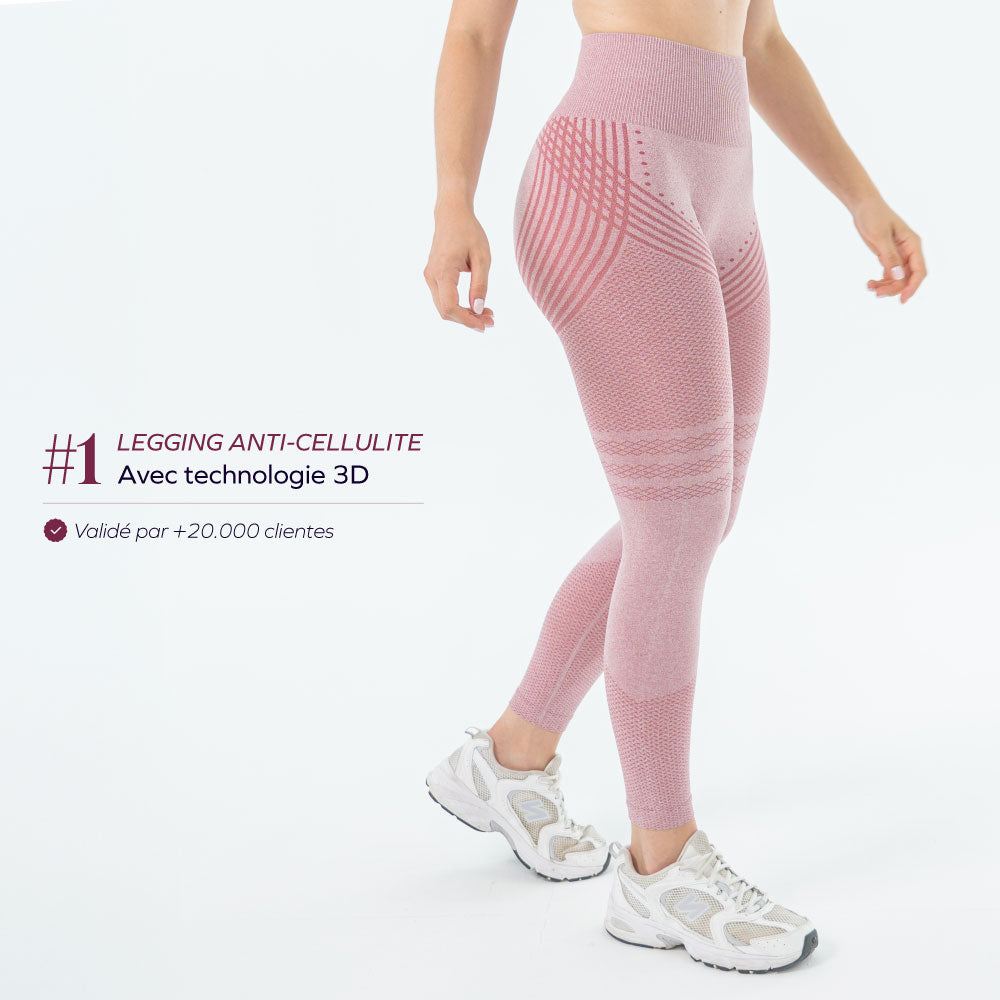 Legging 3D | Violet Clair