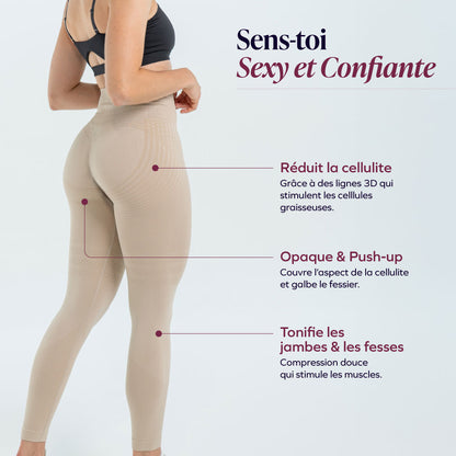 Legging 3D | Beige
