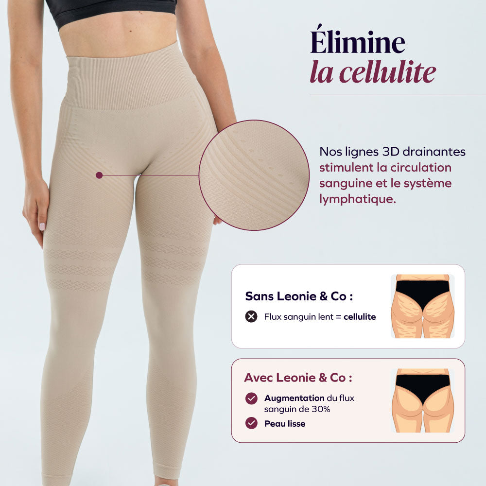 Legging à technologie 3D sculptante Leonie & Co
