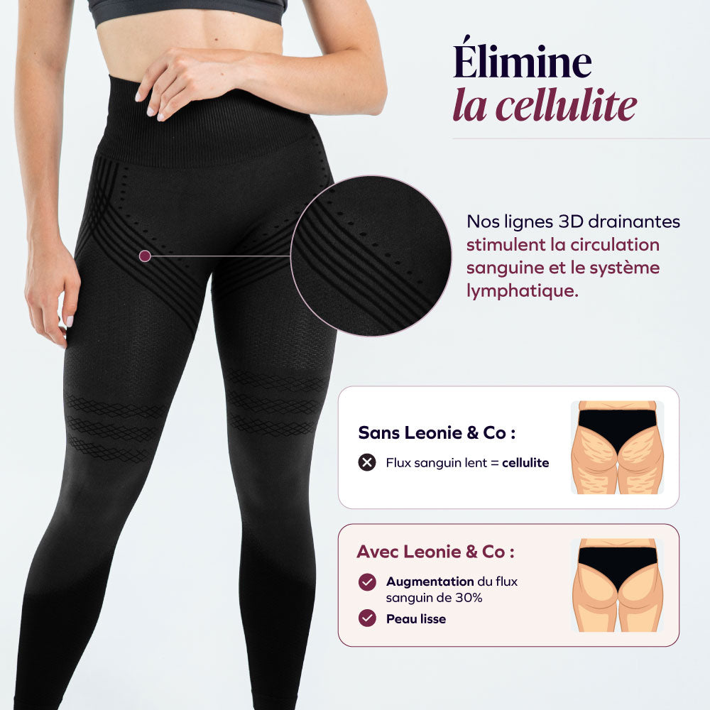 Legging à technologie 3D sculptante Leonie & Co