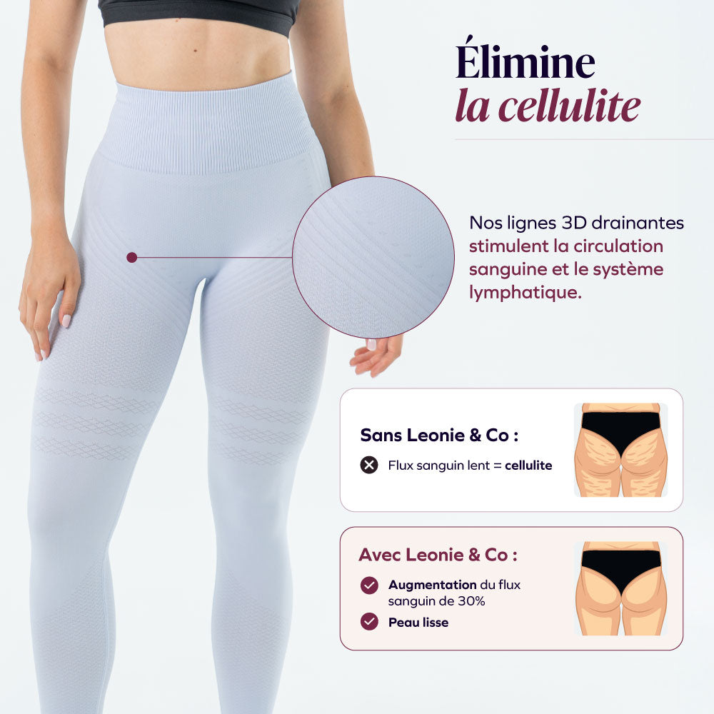 Legging à technologie 3D sculptante Leonie & Co