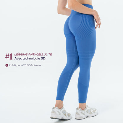 Legging 3D | Bleu